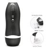 3D Interactive Voice Production 10 Frequency Man Male Masturbator Plunger Cup Thrusting and Rotating Heater Heating Stroke Adult Masturbating Cups Ref